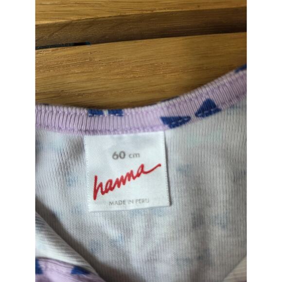 Hanna Andersson Print Day Play Dress in Washed Lilac - Picture 3 of 5